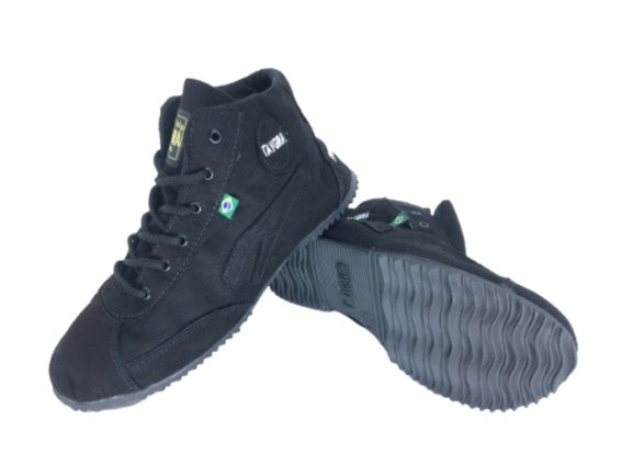 Mid-top Chamois - Black