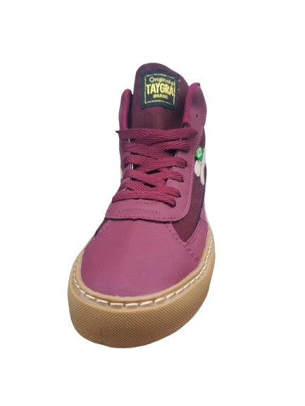 Urbano Mid-Top - Burgundy