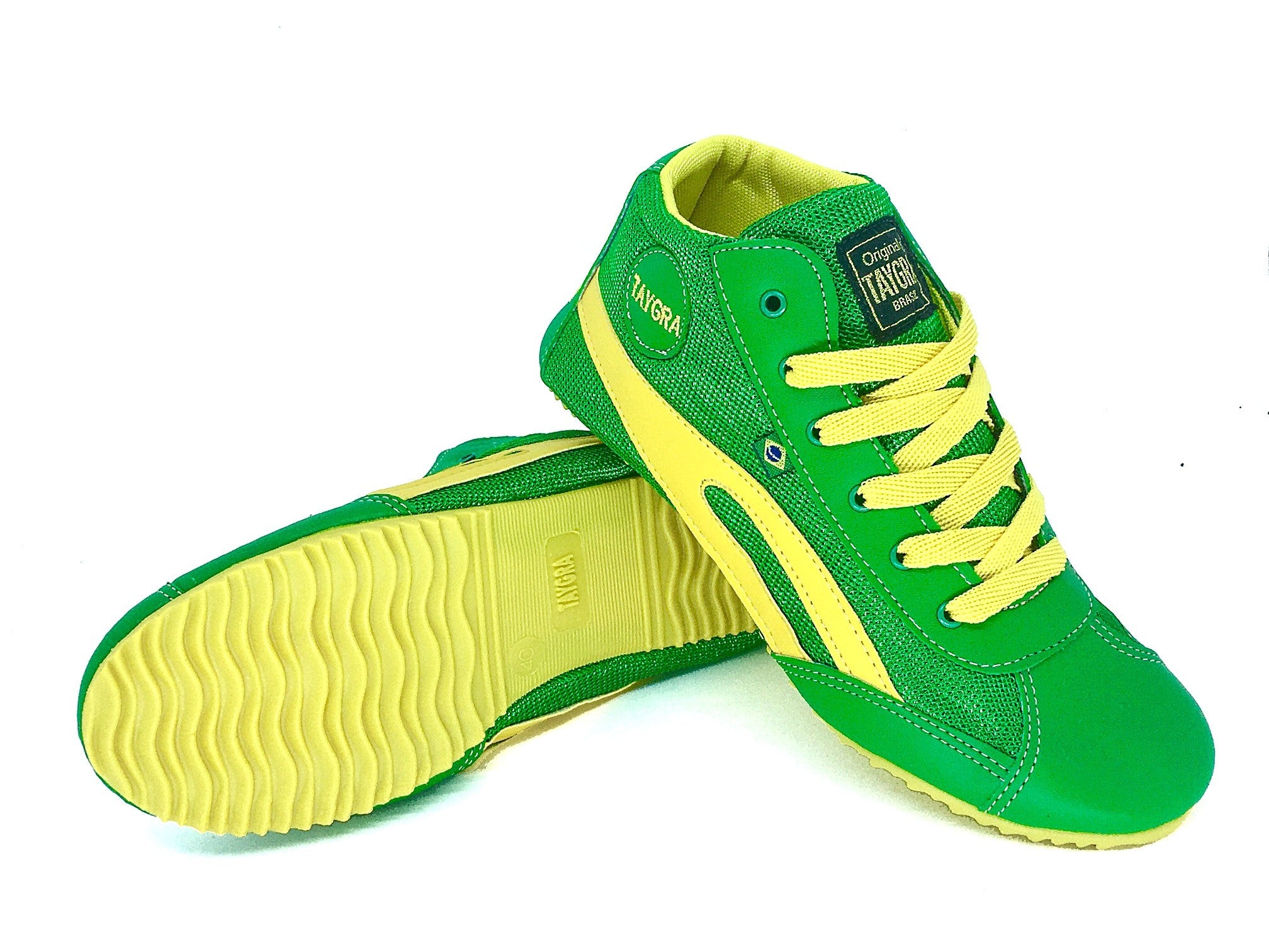 Mid-top - Green / Yellow