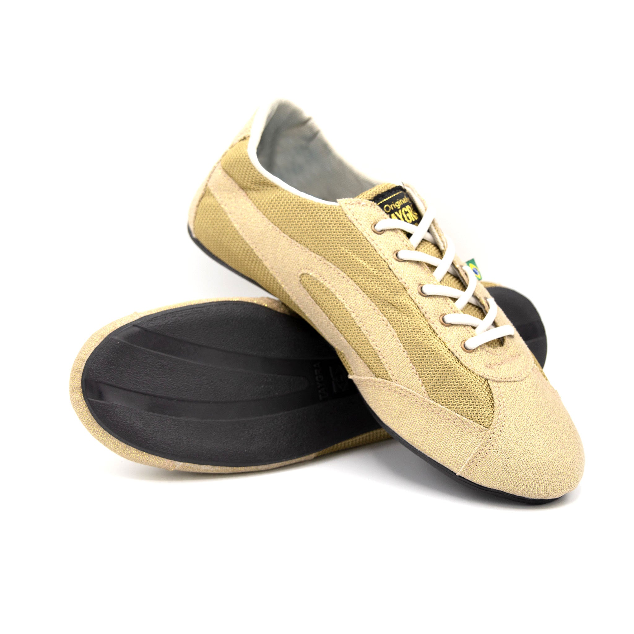 Slim Dança Sneakers - Gold